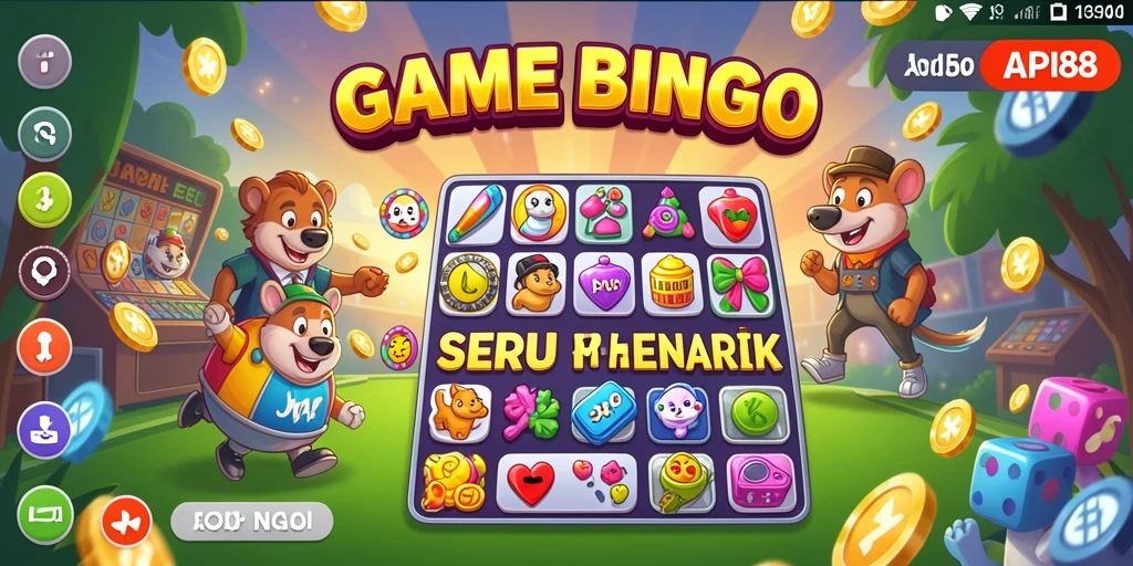 Tampilan gameplay seru dari permainan Bingo API88.