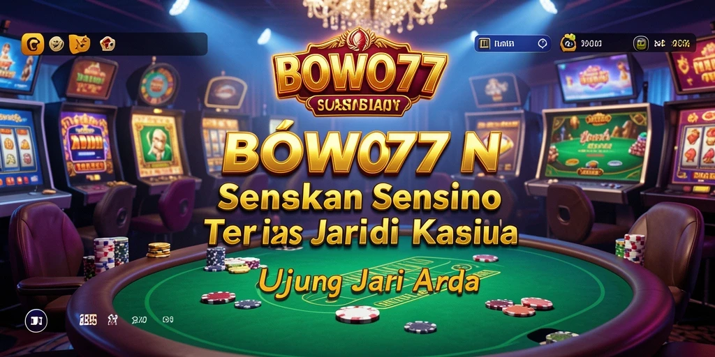 Tampilan gameplay BOWO77 yang menarik dan seru.