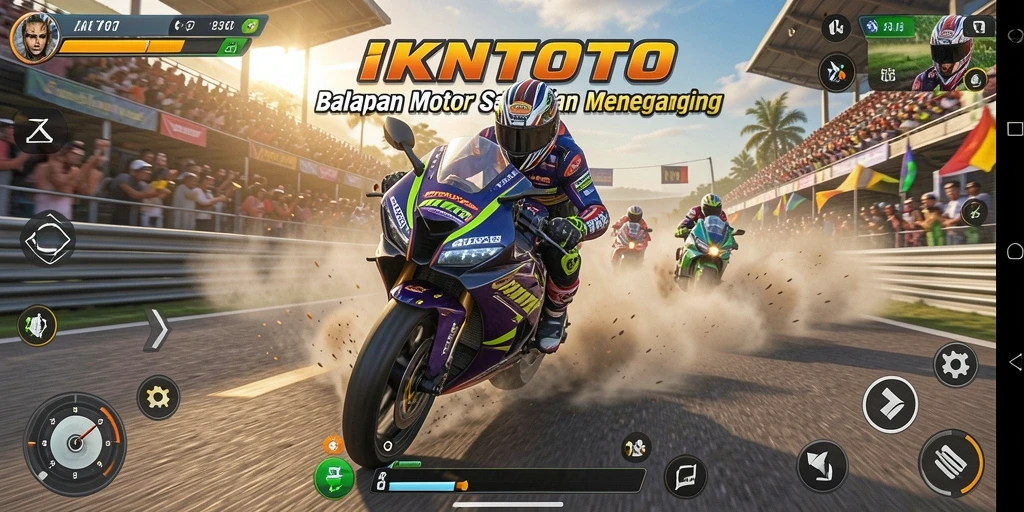 Tampilan gameplay yang menegangkan dari IKNTOTO.